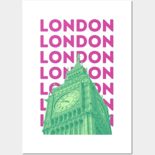 London Travel Posters and Art